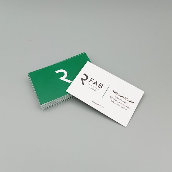 cartes visite recyclées