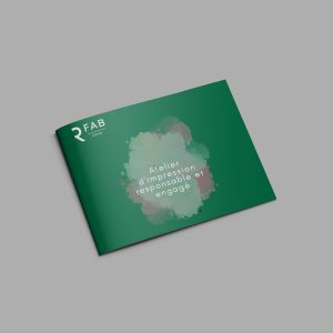 brochure recyclée
