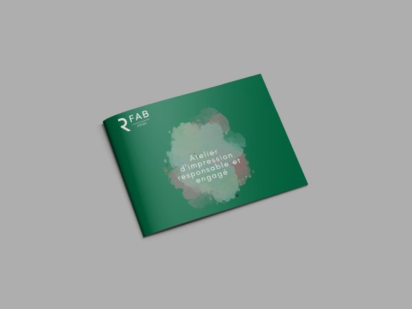 brochure recyclée