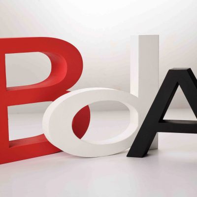lettres impression 3D